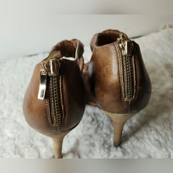 Alexandre Birman knotted leather sandal pumps 9 - Picture 11 of 16